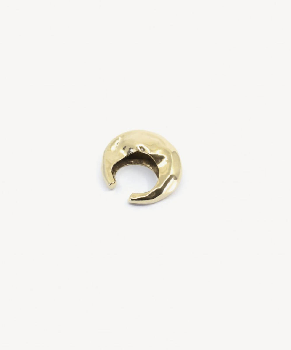 BEER CAP OPENER EARRING, Goldplated