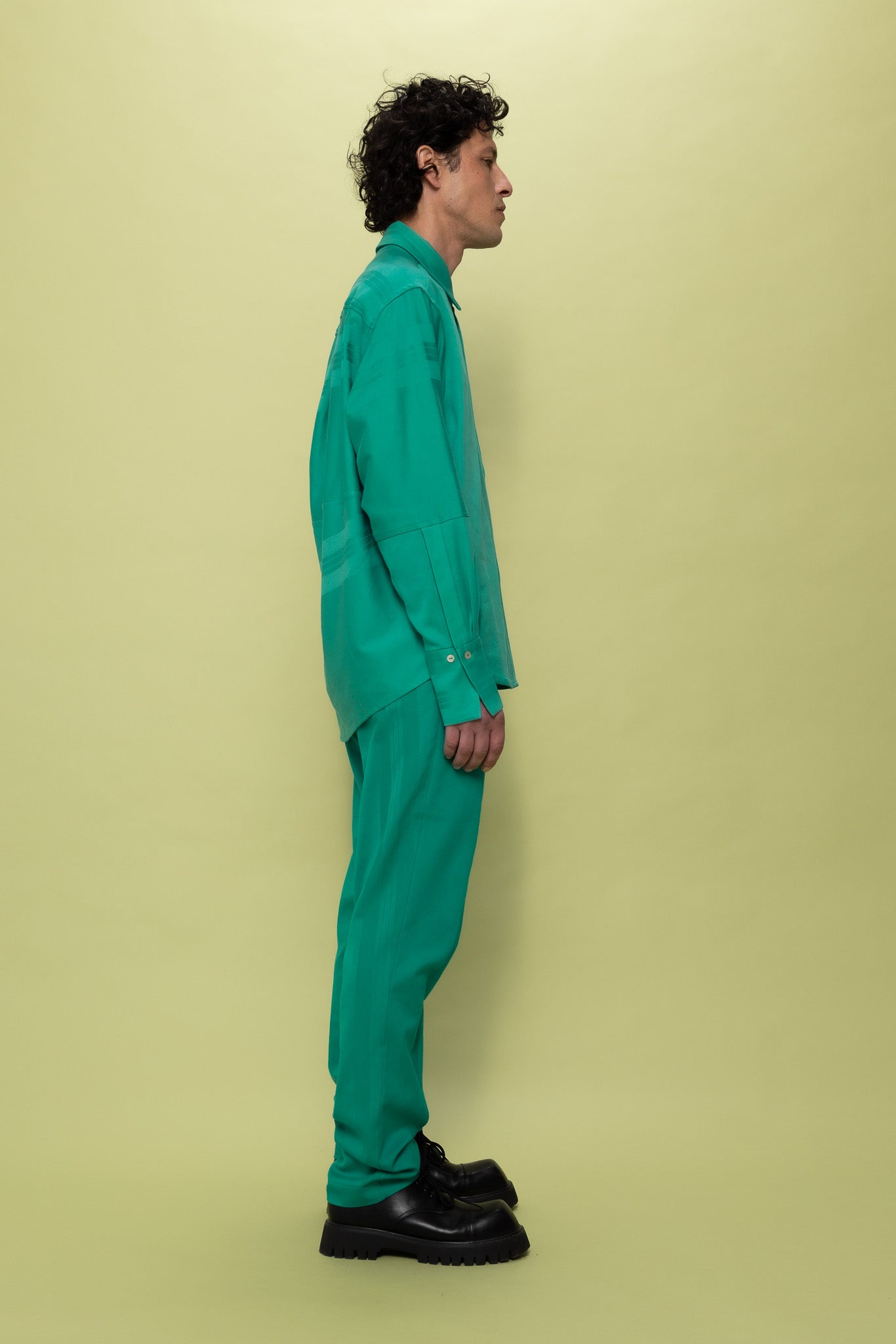 Nore Overshirt Seaweed Green