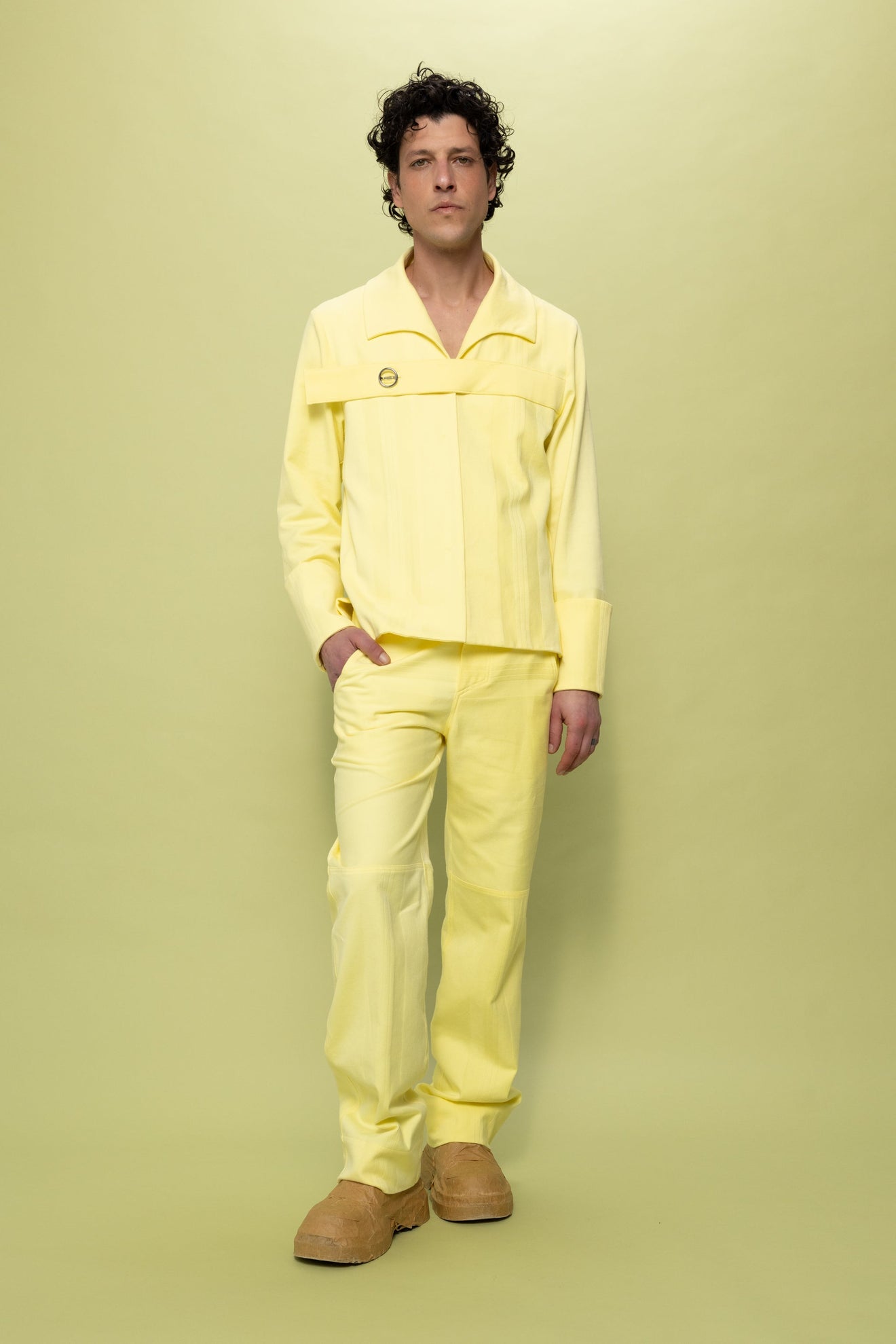 Jelle Jacket Powder Yellow