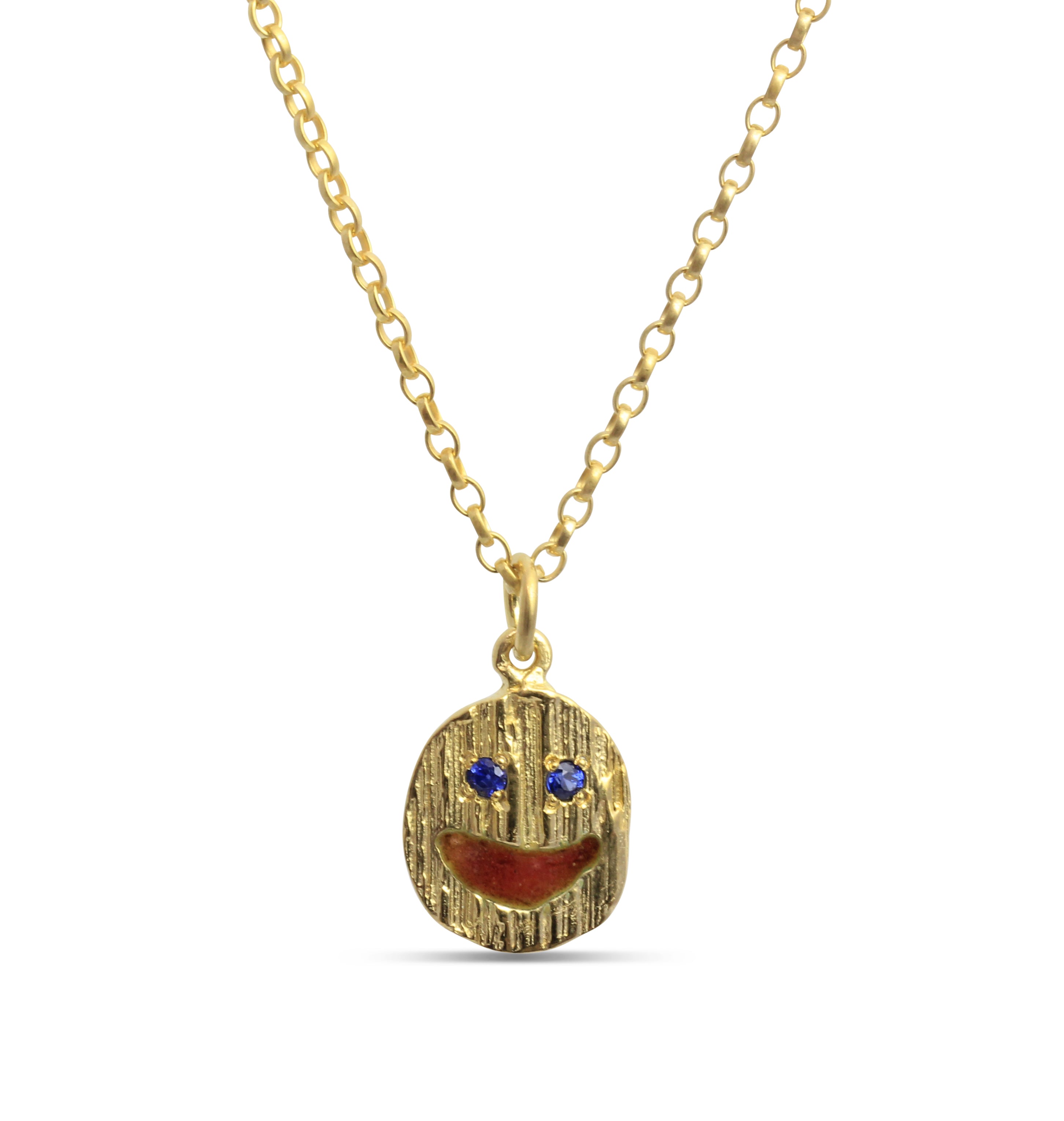 Smiley Face Emoji Necklace (2 colors) – Supreme Duckling