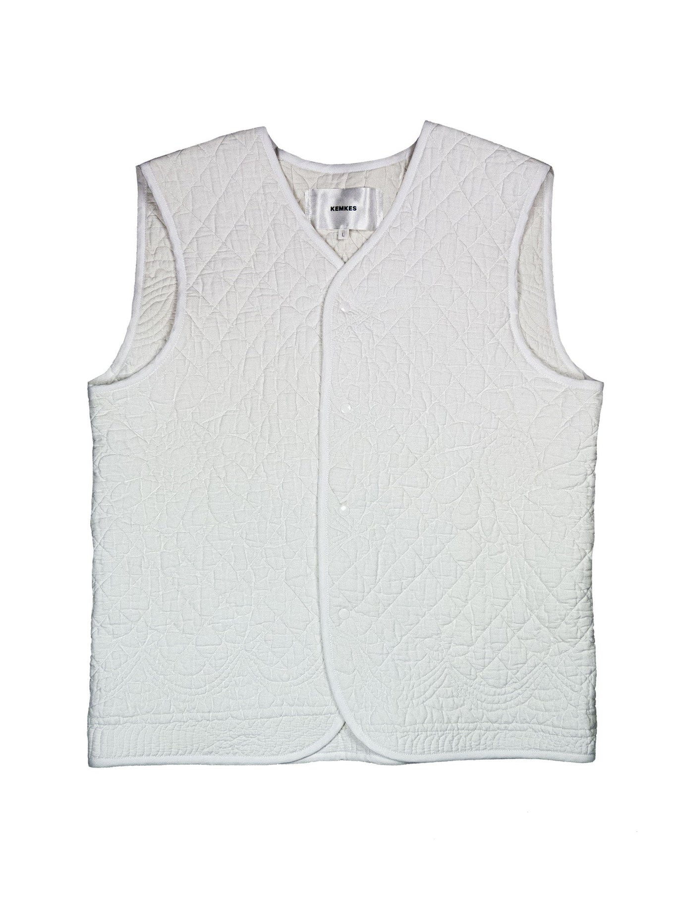 Kemkes White Quilt Bodywarmer L